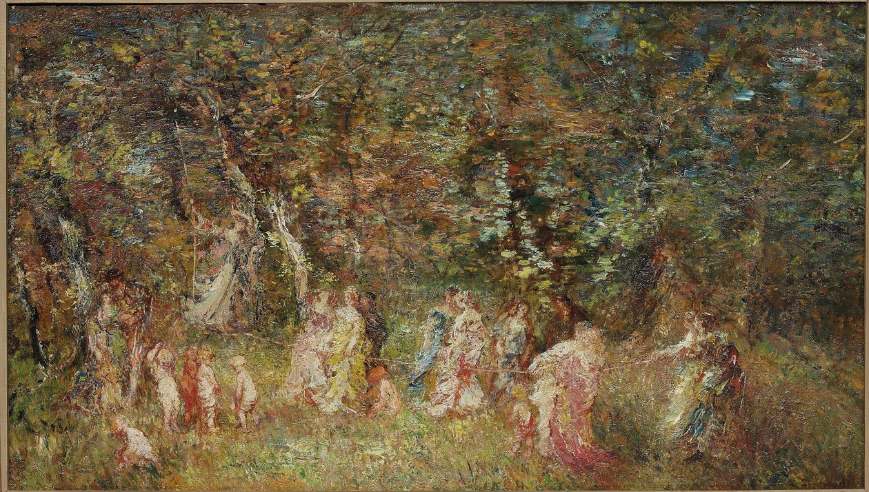 A hinta alkotó: Adolphe Joseph Thomas Monticelli