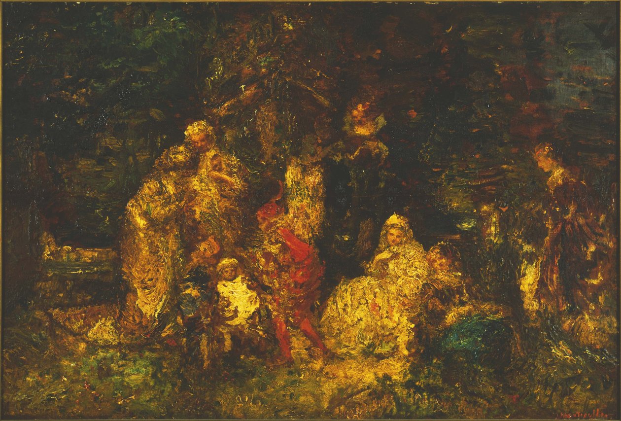 Ahogy tetszik alkotó: Adolphe Joseph Thomas Monticelli