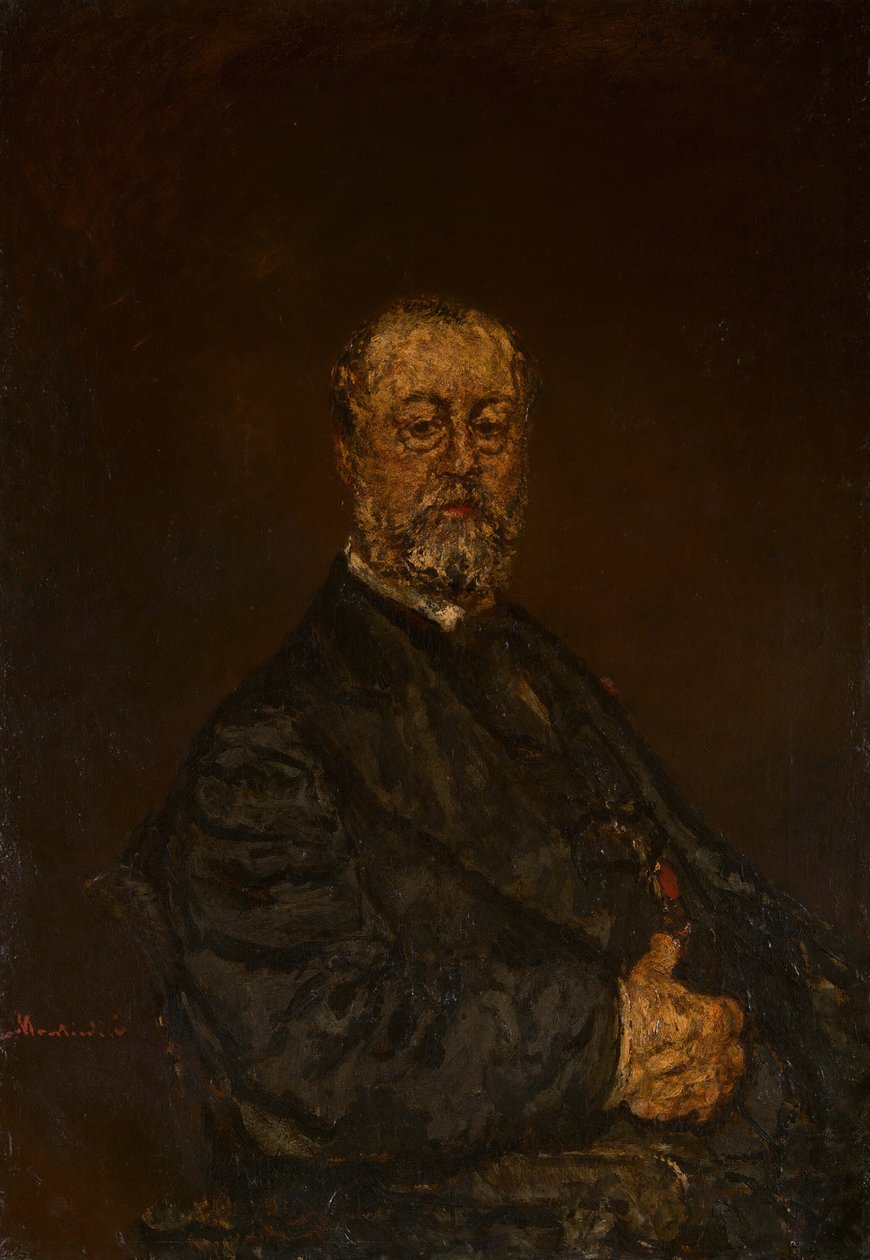 Monsieur Rouland portréja, c. 1875. alkotó: Adolphe Monticelli