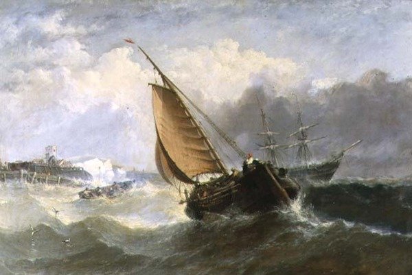 Broadstairs, Squaly Weather alkotó: Adolphus Knell