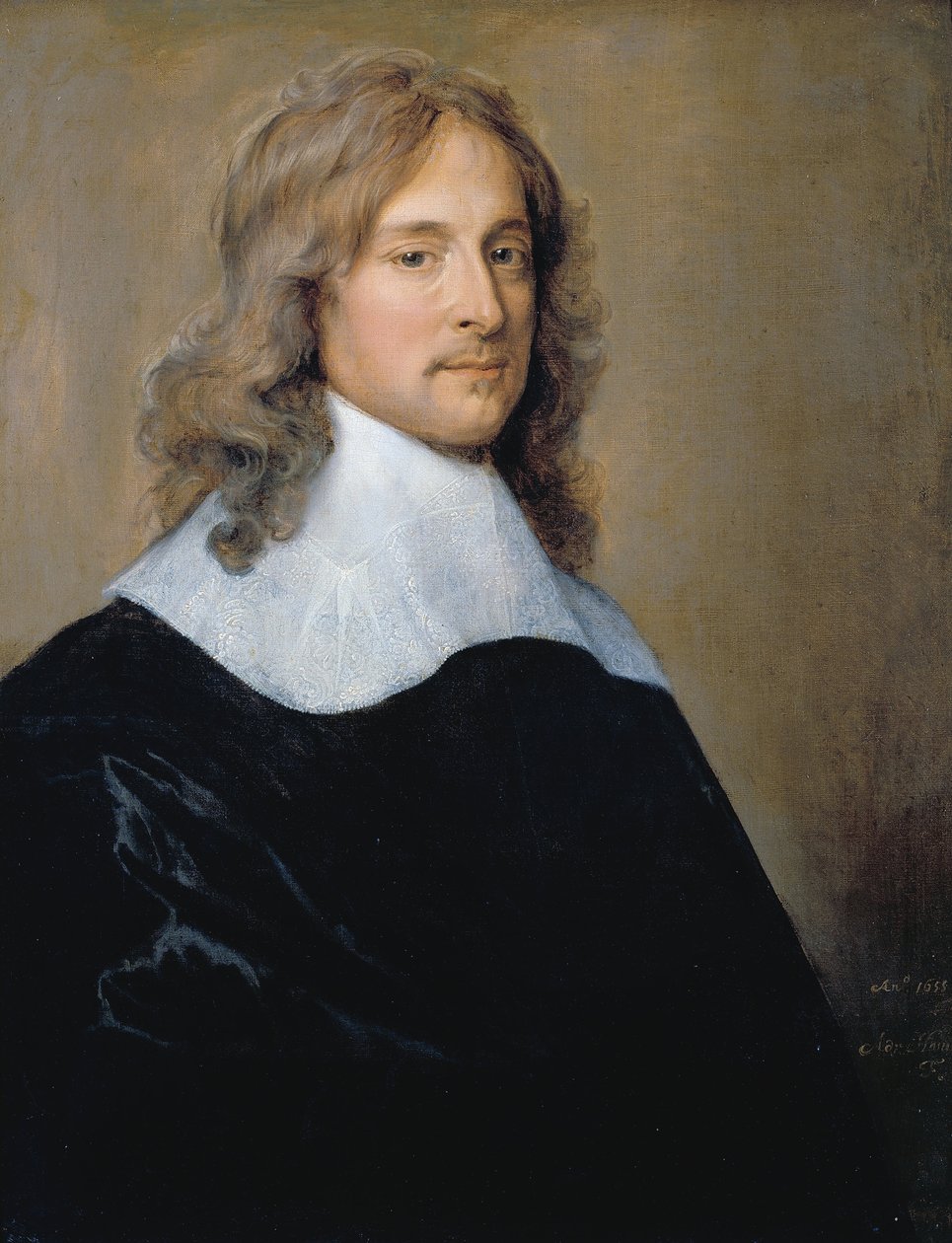 Egy férfi portréja alkotó: Adriaen Hanneman