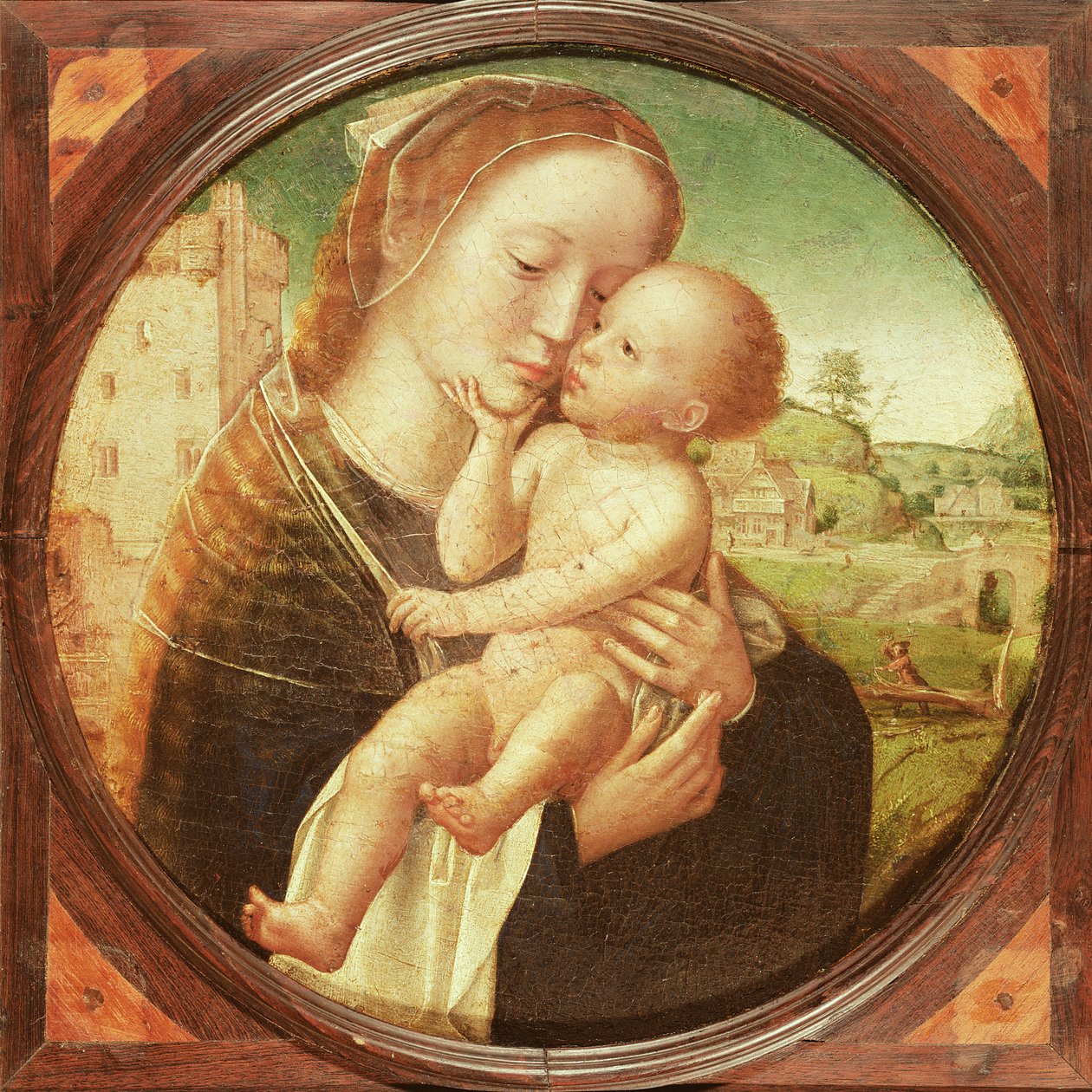 Szűz és Gyermek alkotó: Adriaen Isenbrandt or Isenbrant