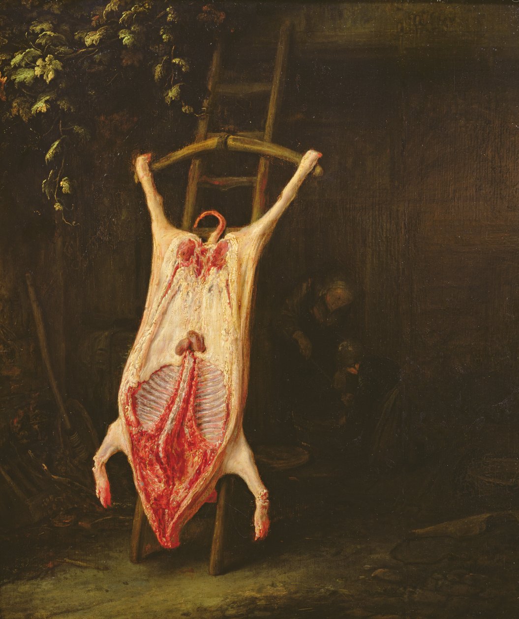 Nyúzott malac alkotó: Adriaen Jansz. van Ostade