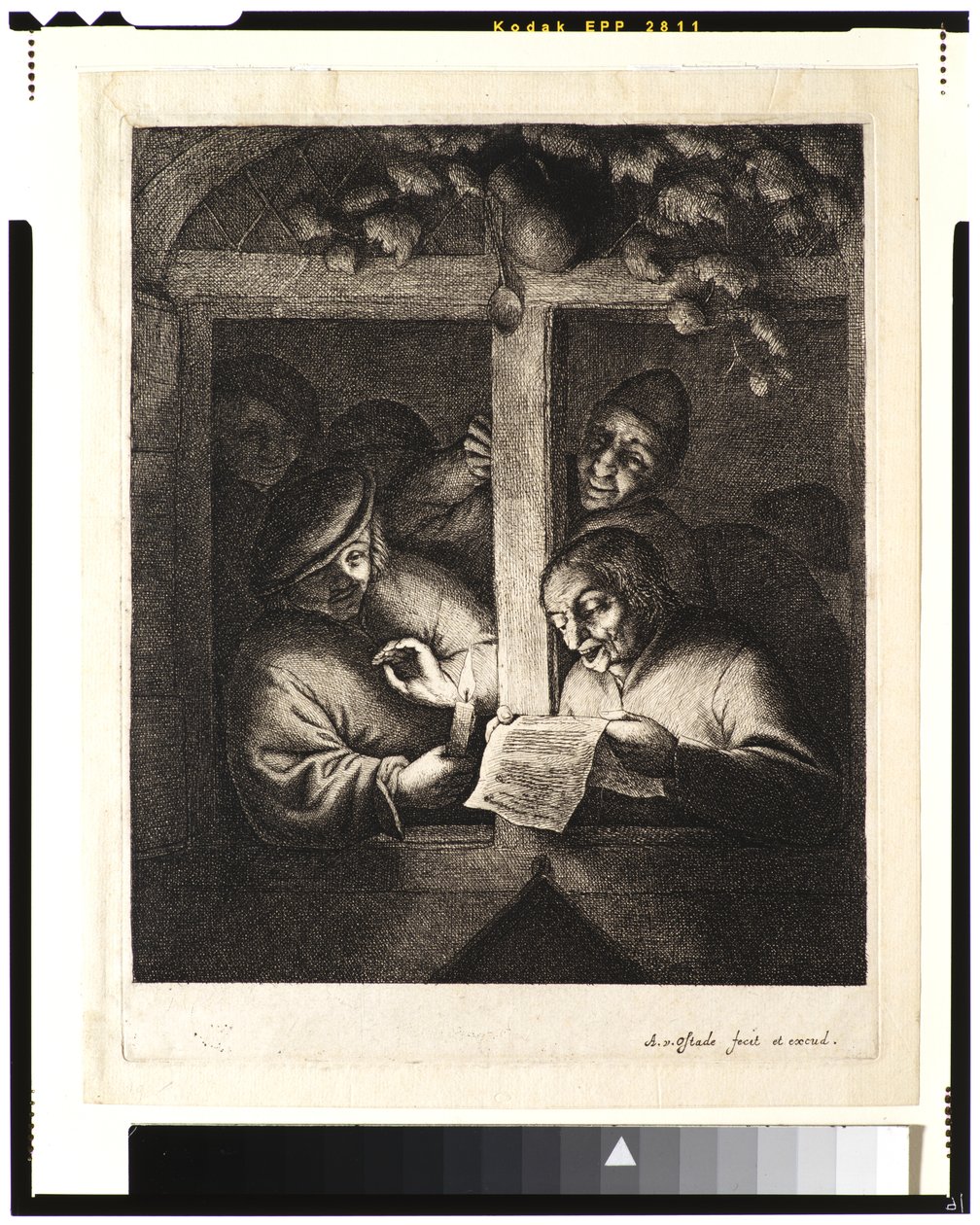 Az énekesek (retorikusok), 1667 körül alkotó: Adriaen Jansz. van Ostade