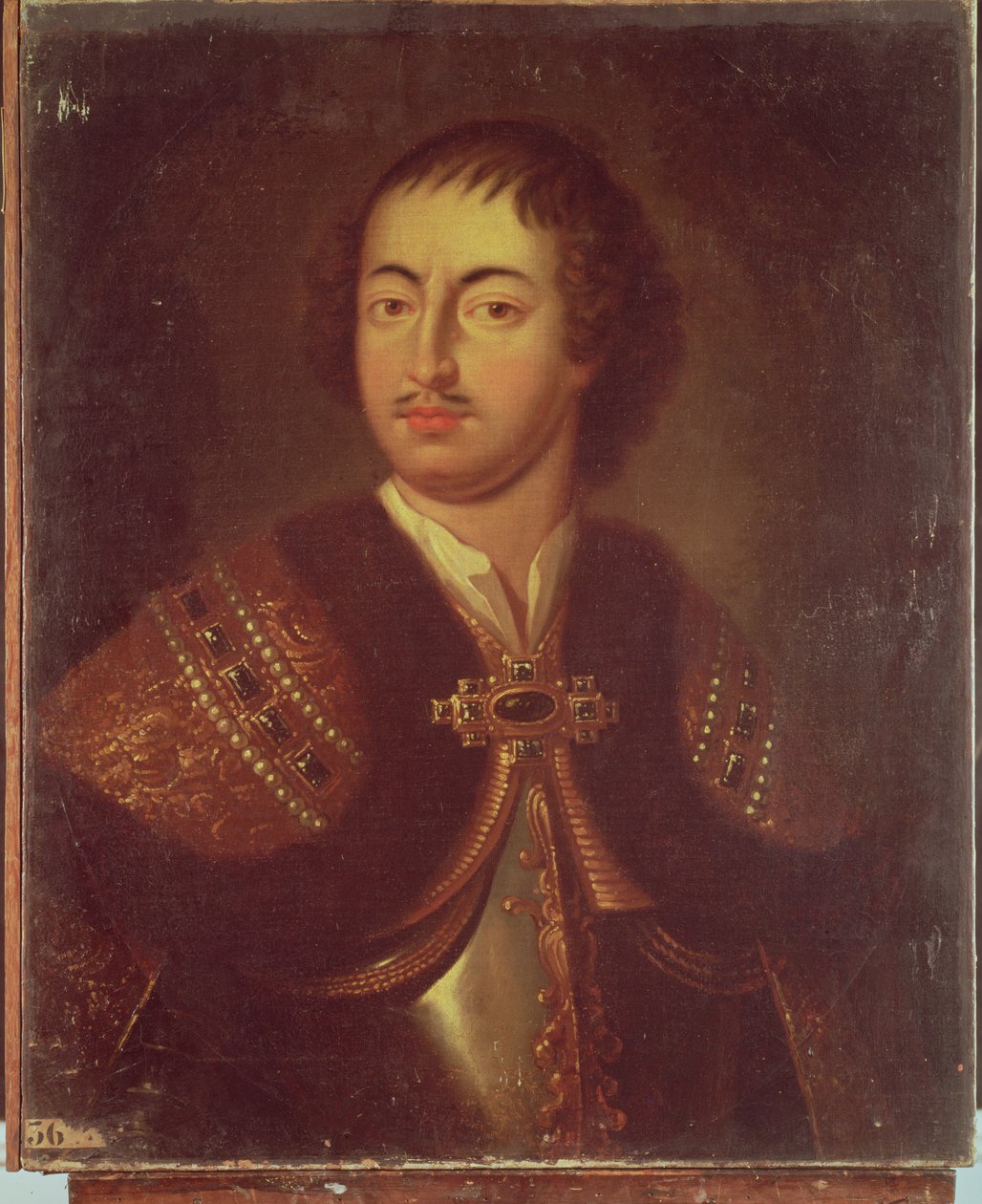 I. Péter portréja (1672-1725) alkotó: Adriaan van der Werff