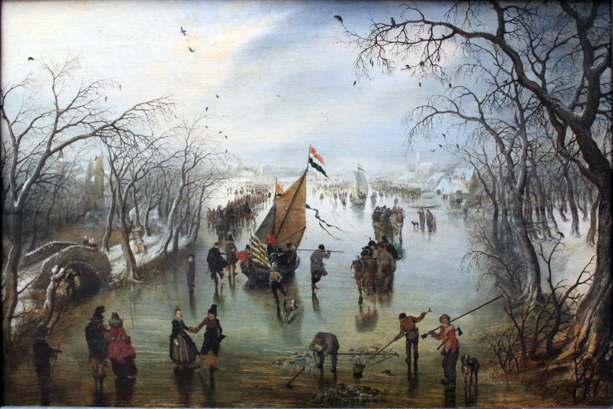 A tél alkotó: Adriaen van de Venne