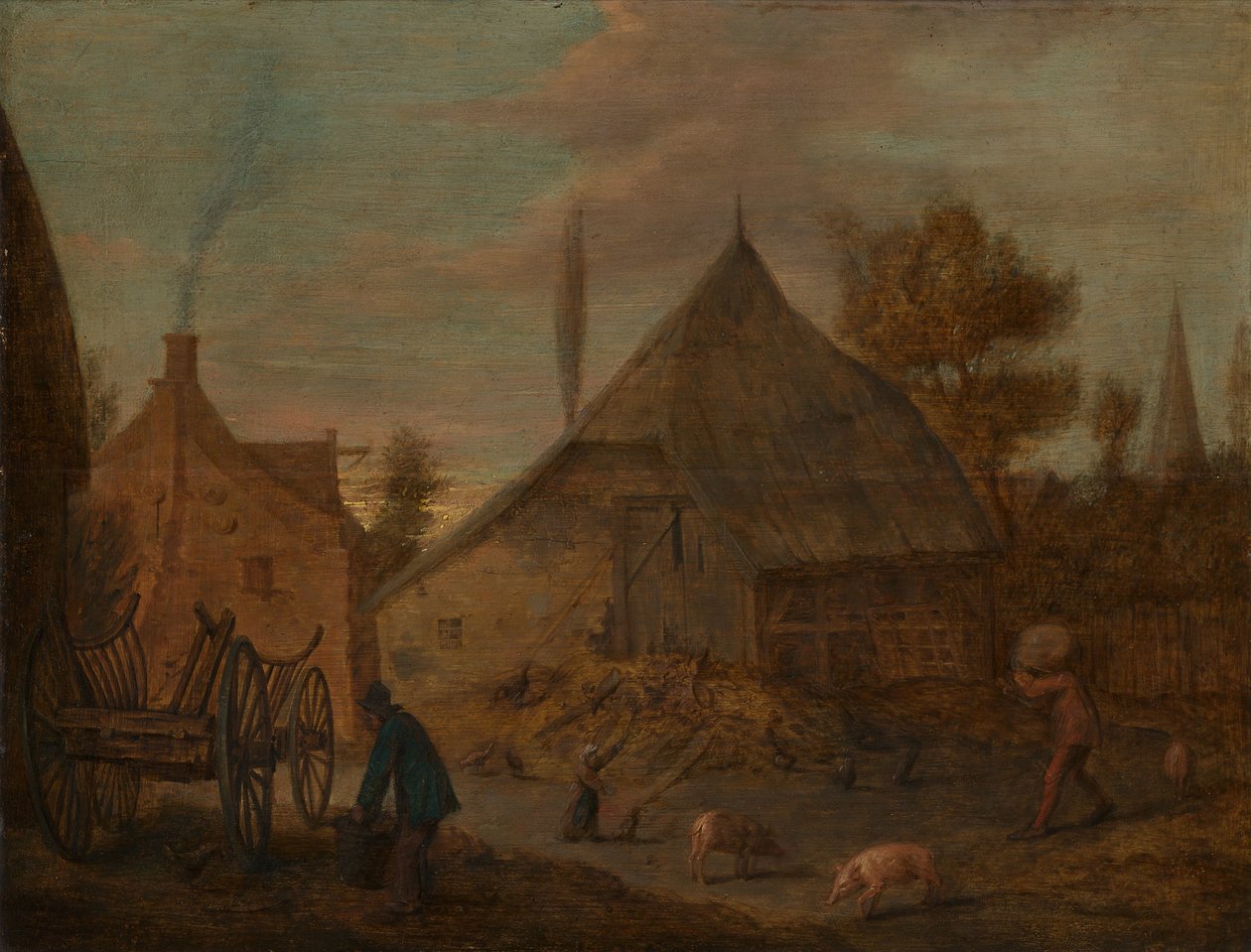 A tanyaudvar alkotó: Adriaen Brouwer