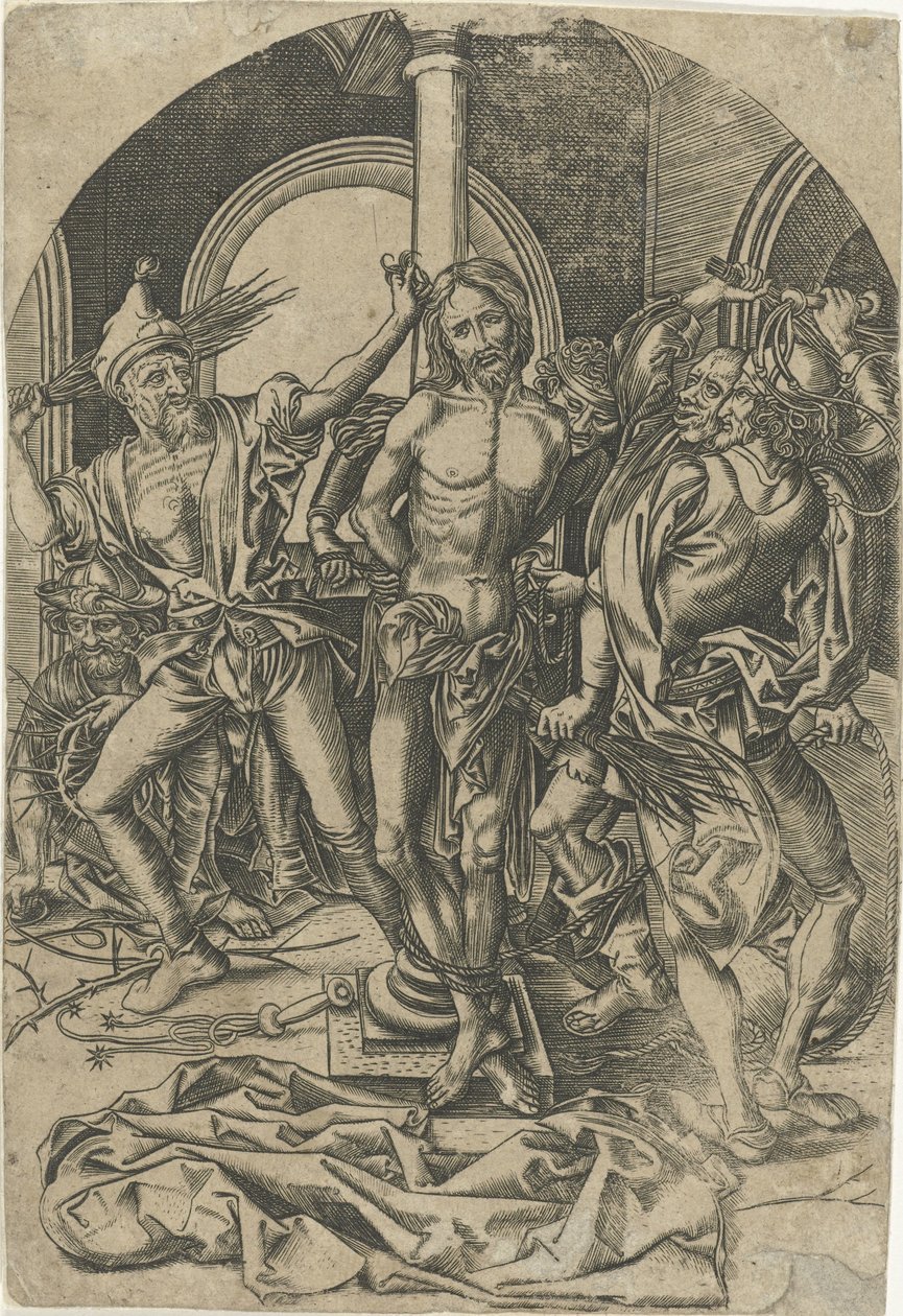 Korbácsolás alkotó: Adriaen Huybrechts (I)