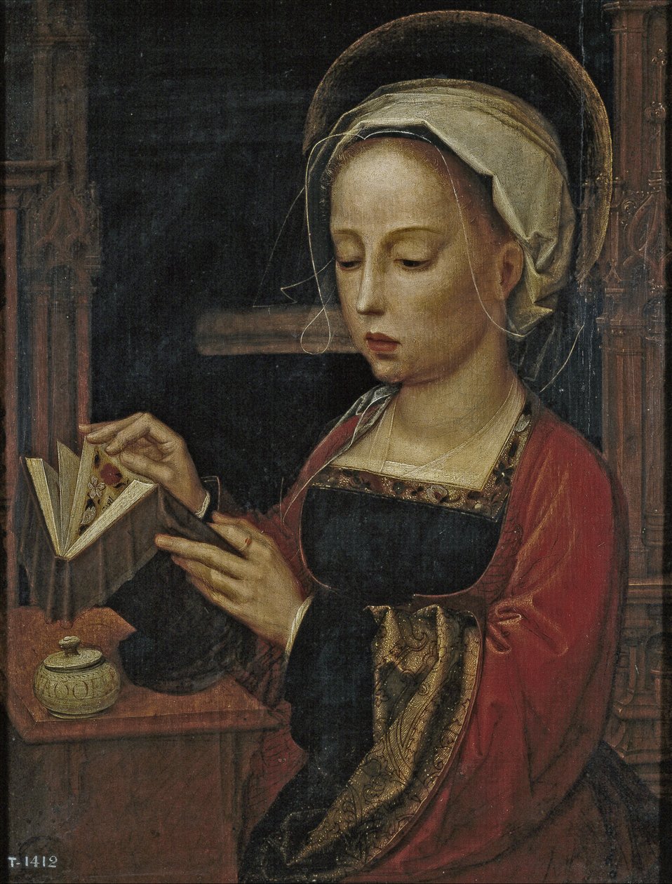 Mária Magdolna felolvasás alkotó: Adriaen Isenbrandt or Isenbrant
