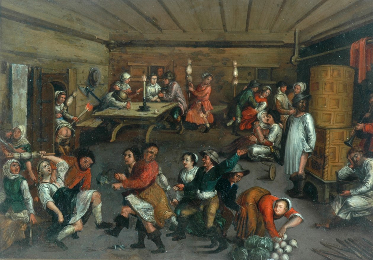 Egy holland mulatság, 1622 alkotó: Adriaen Jansz. van Ostade
