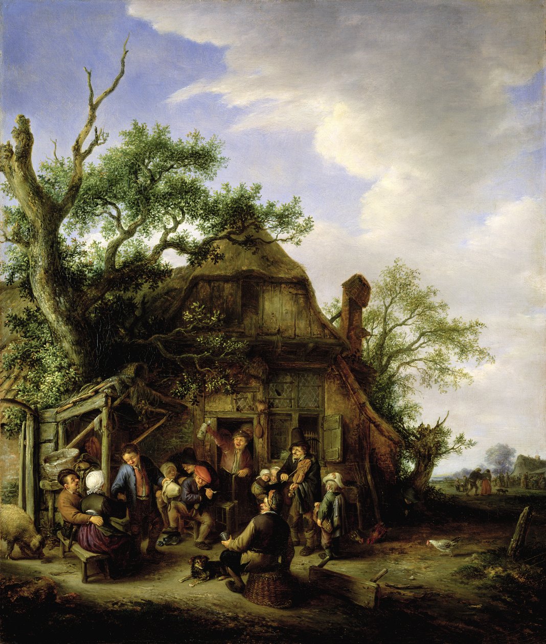 Boldog parasztok, 1648 alkotó: Adriaen Jansz. van Ostade