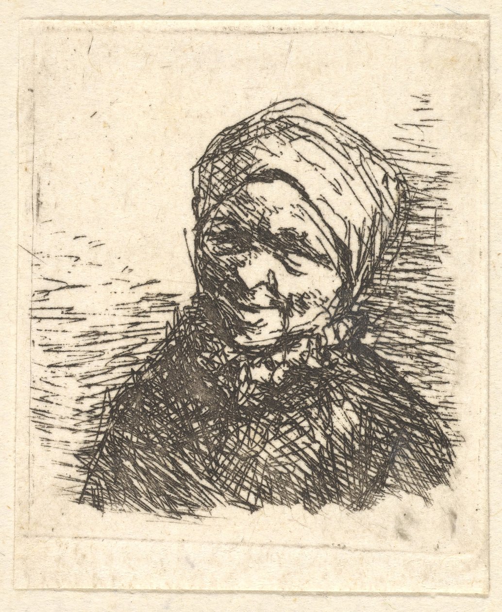 Parasztasszony, 1610-85. alkotó: Adriaen Jansz. van Ostade