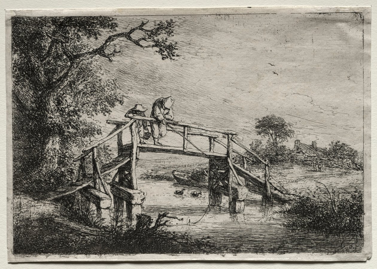 A horgászok. alkotó: Adriaen Jansz. van Ostade