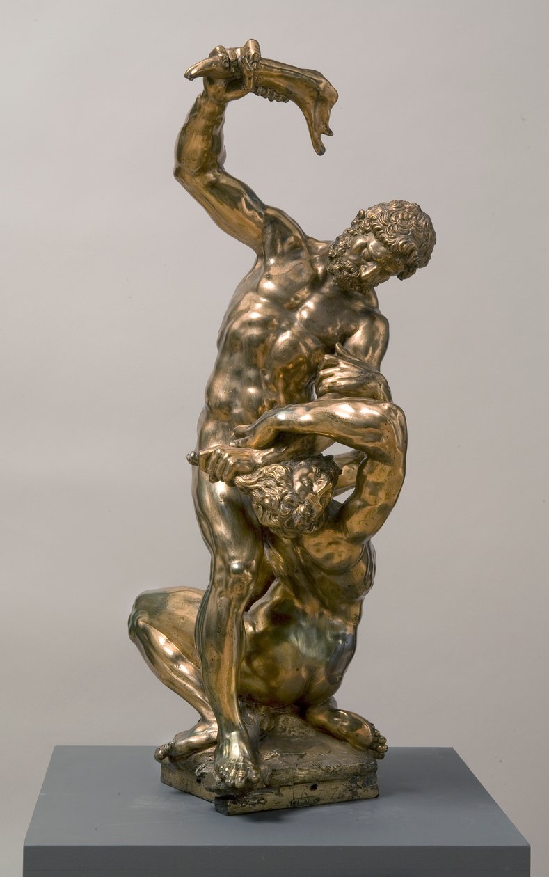 Káin megöli Ábelt, 1622 aranyozott bronz alkotó: Adriaen de Vries