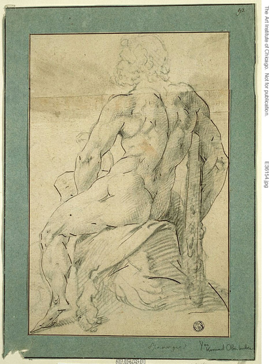 Ülő Herkules alkotó: Adriaen de Vries
