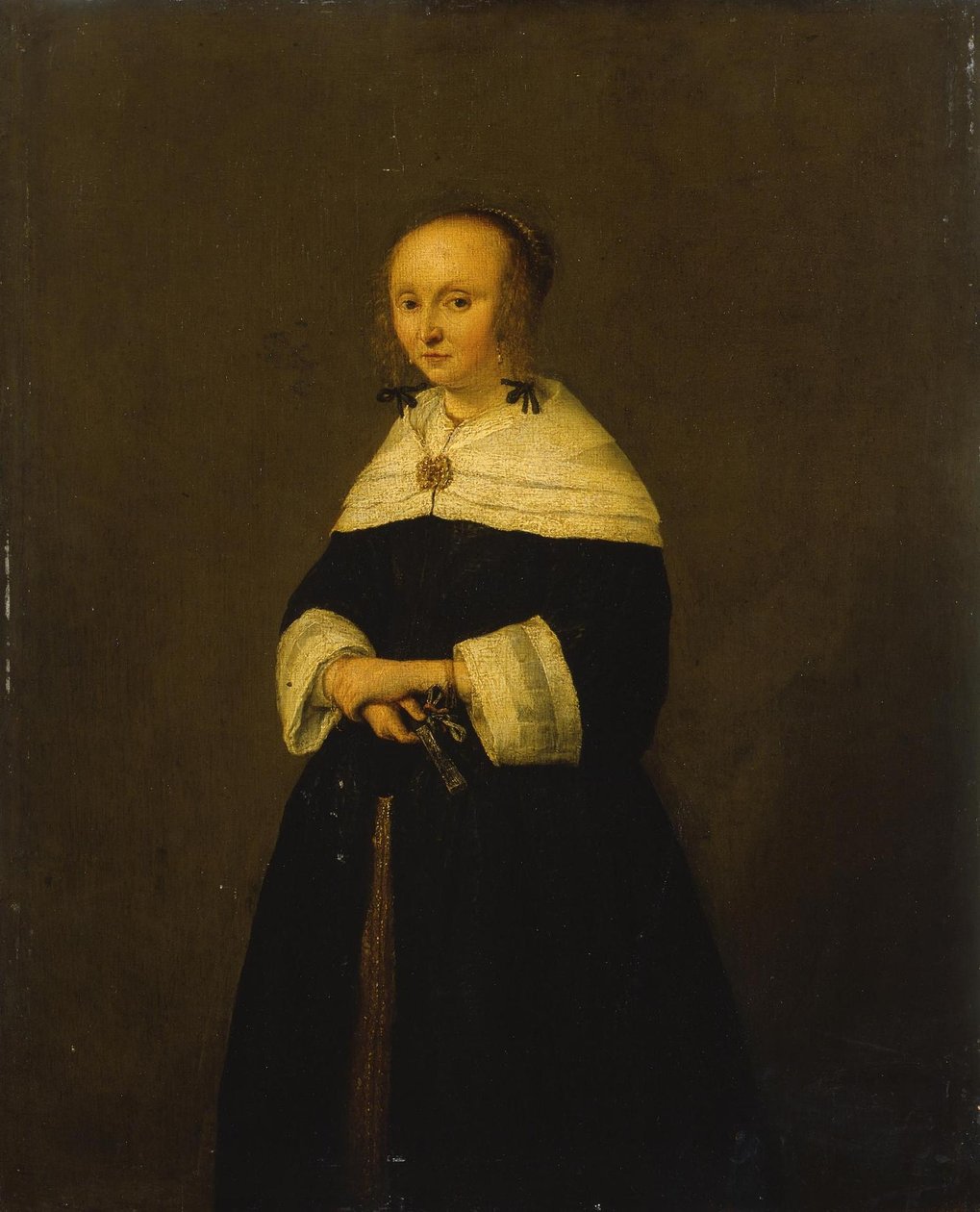 Egy nő portréja alkotó: Adriaen van Ostade