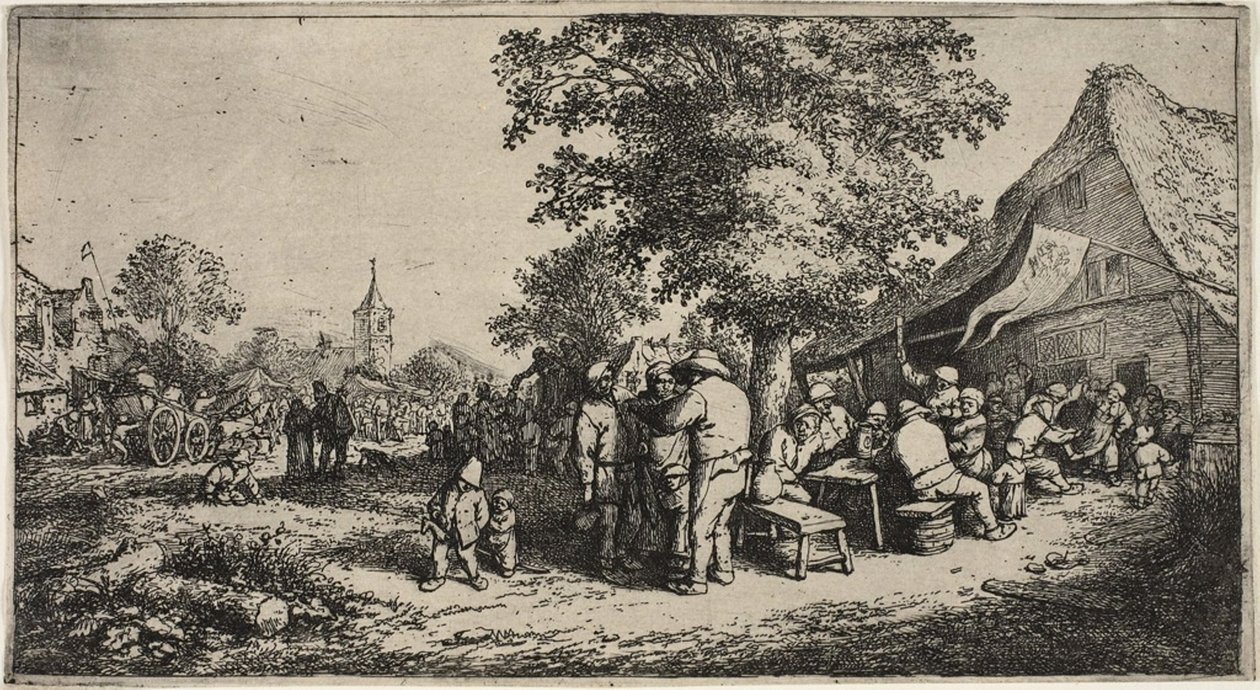 A Vásár alkotó: Adriaen van Ostade
