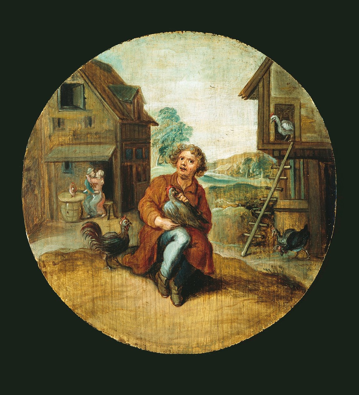 A tanyán alkotó: Adriaen van de Venne