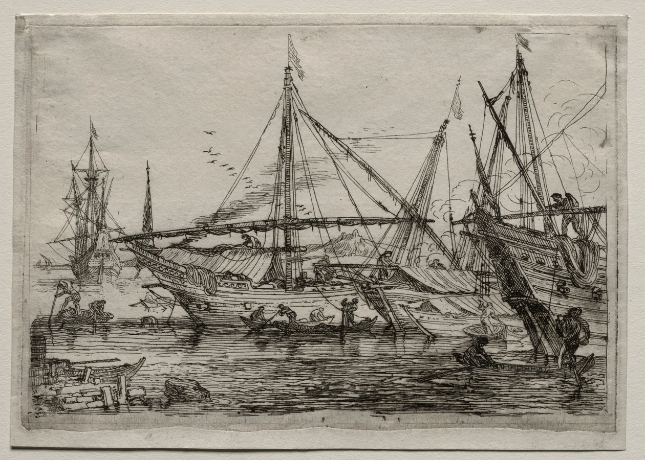 Egy mediterrán kikötő alkotó: Adrian van der Cabel