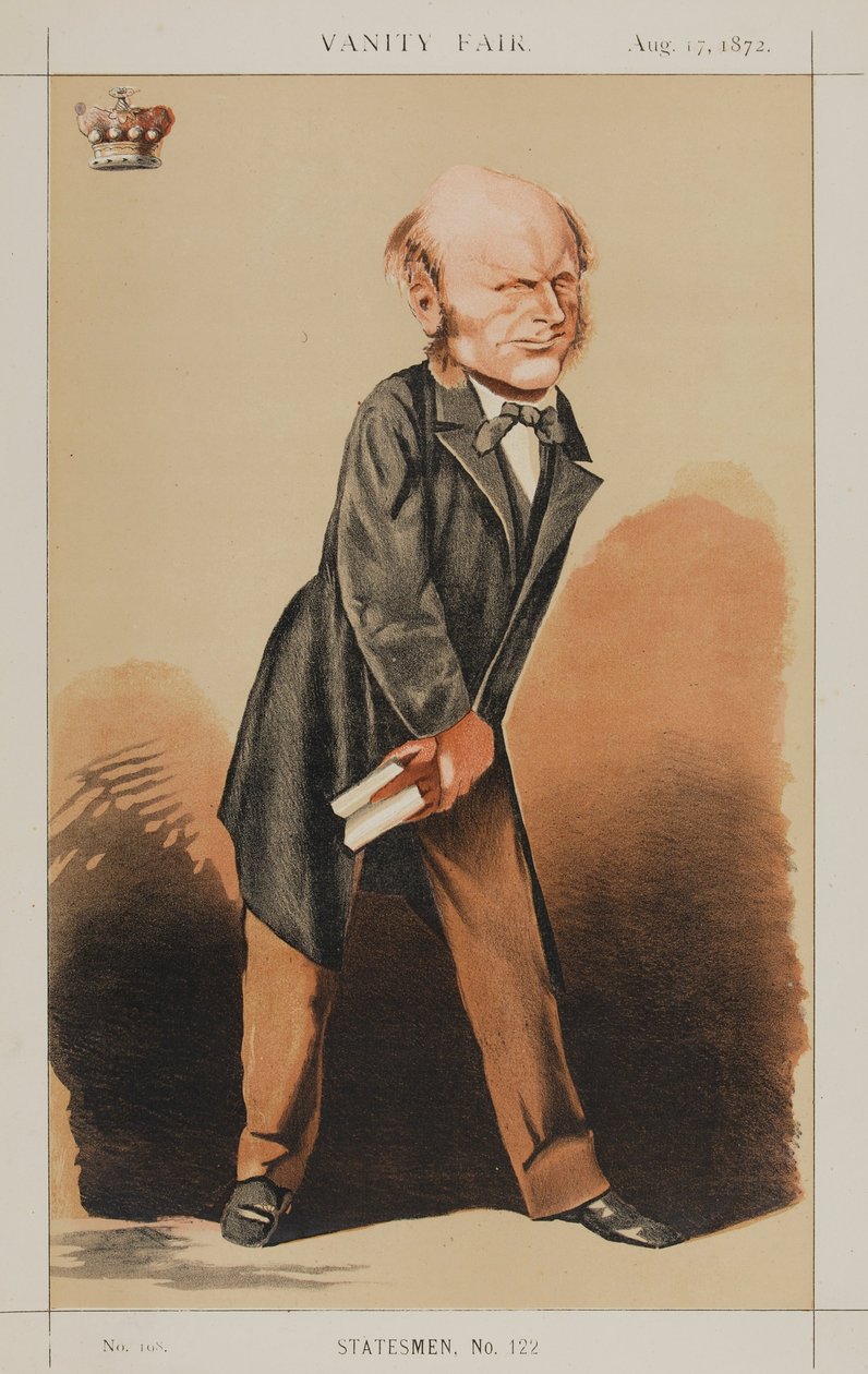 122. államférfiak: Lord Radstock karikatúrája (1833-1913) alkotó: Adriano Cecioni