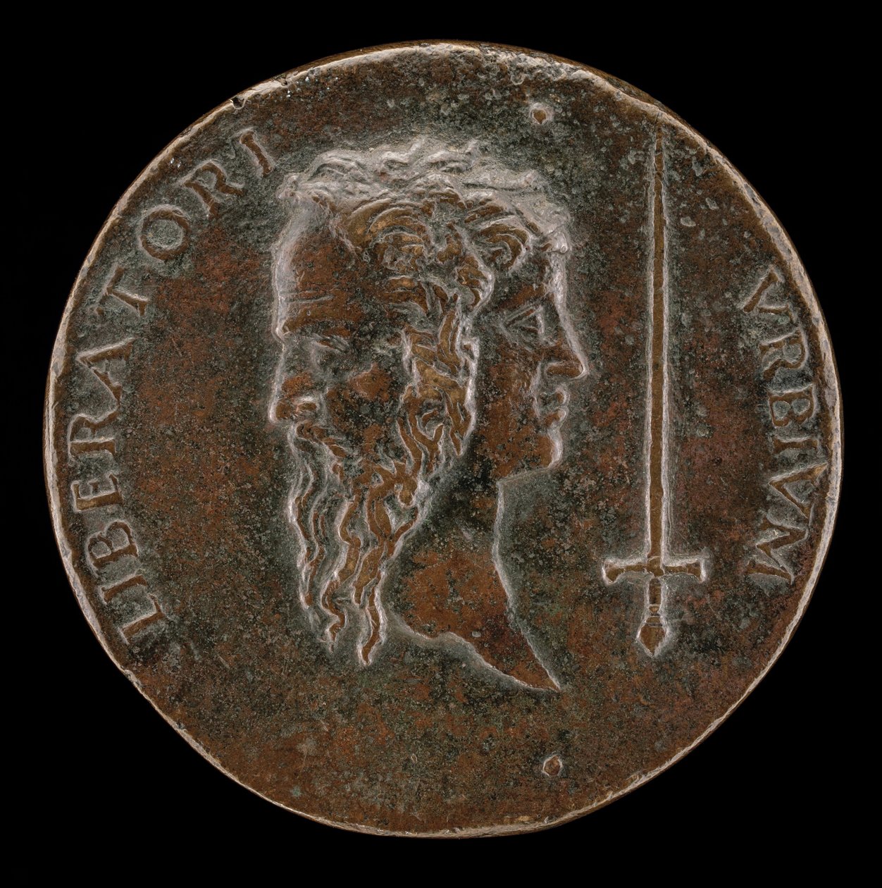 Janiform Head [hátra], 14951496. alkotó: Adriano Fiorentino