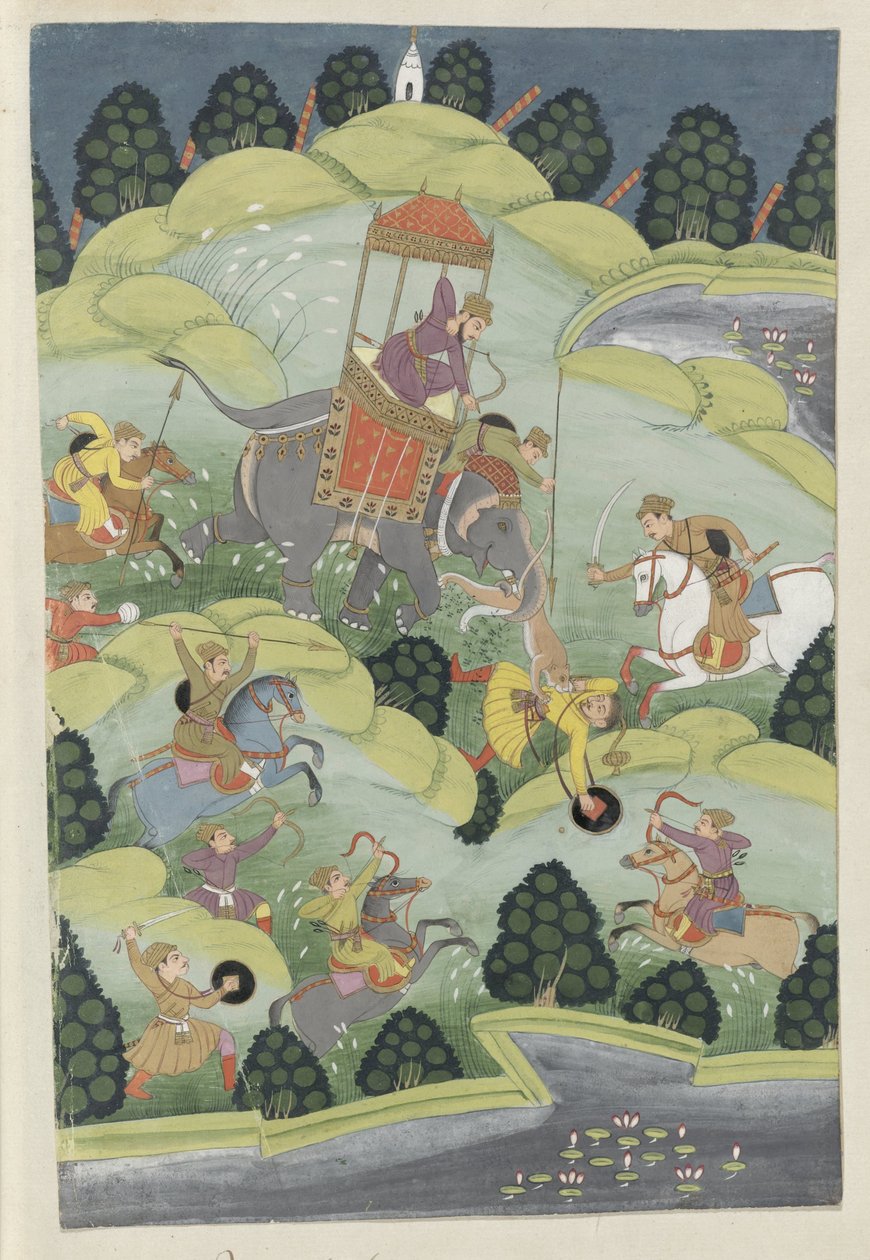 tigrisvadászat alkotó: Adrianus Canter Visscher