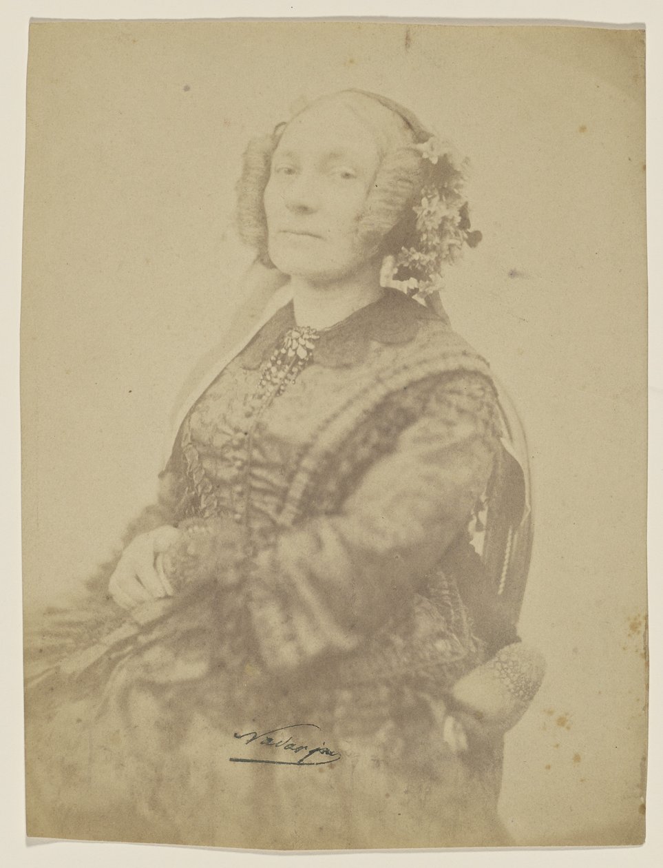 [Mrs. Fauquet] alkotó: Adrien Alban Tournachon