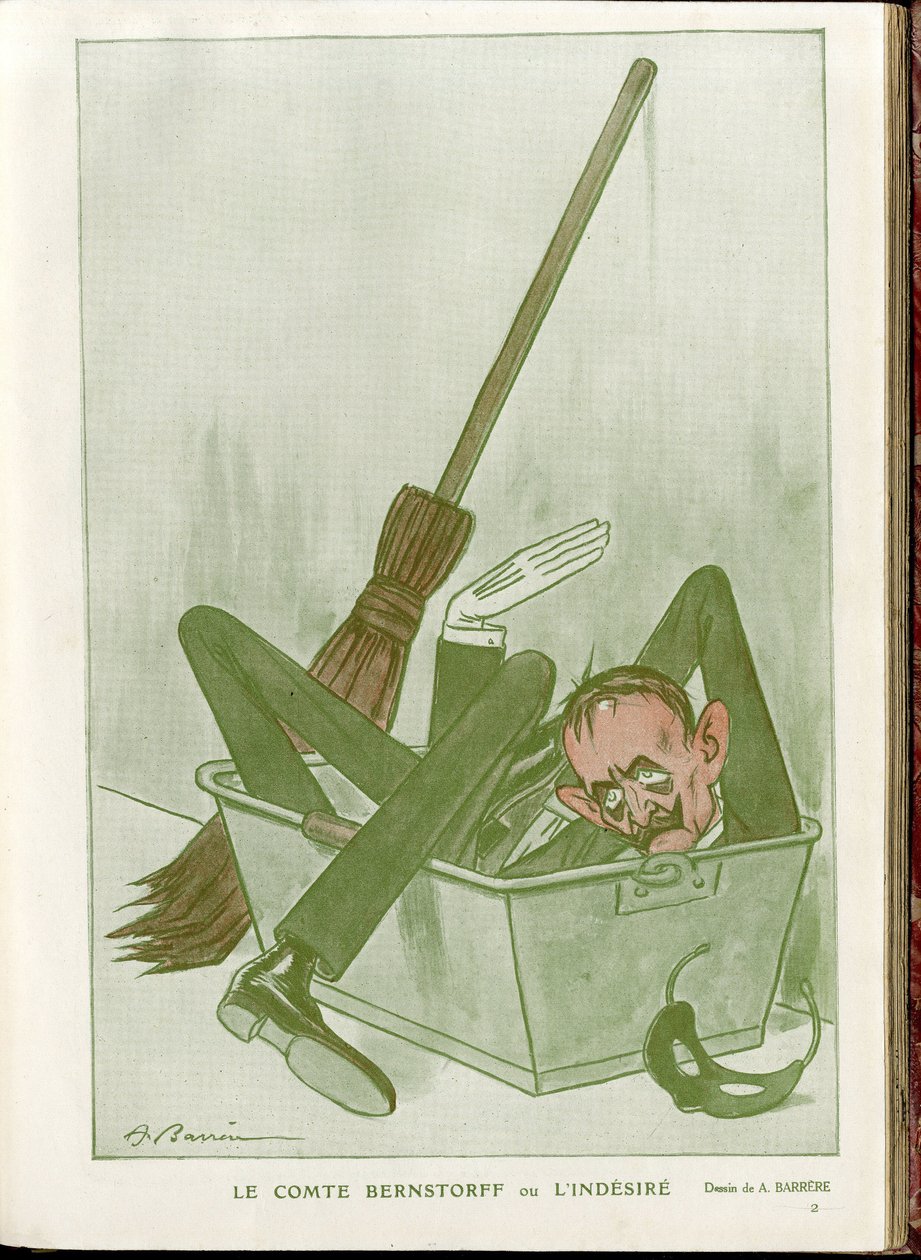 A Barrere (1874-1931) illusztrációja a „Fantasio” című filmben” alkotó: Adrien Barrere