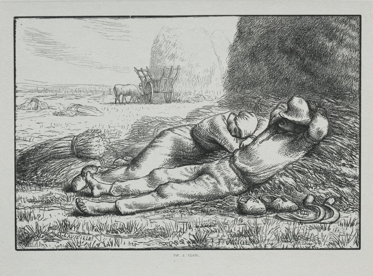 A nap négy órája: Dél alkotó: Adrien Lavieille
