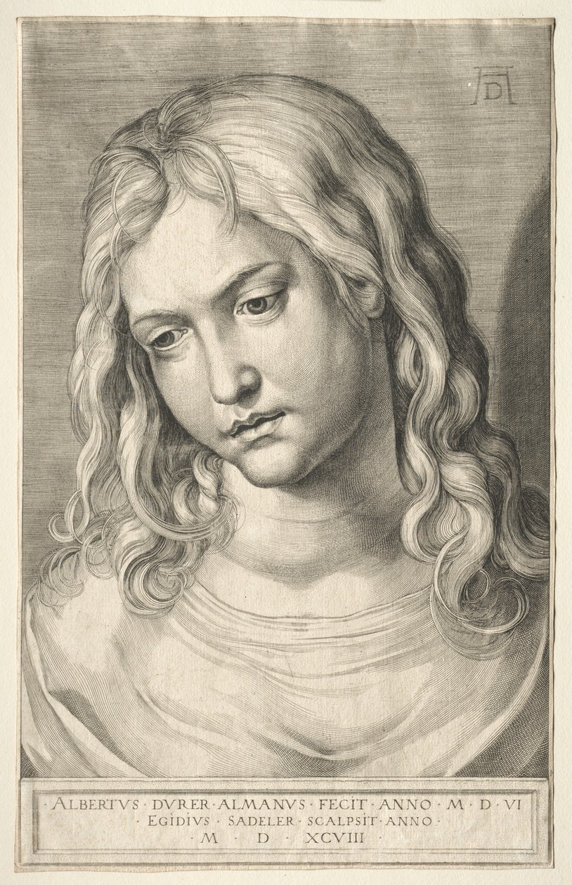 Női fej. alkotó: Aegidius Sadeler or Saedeler