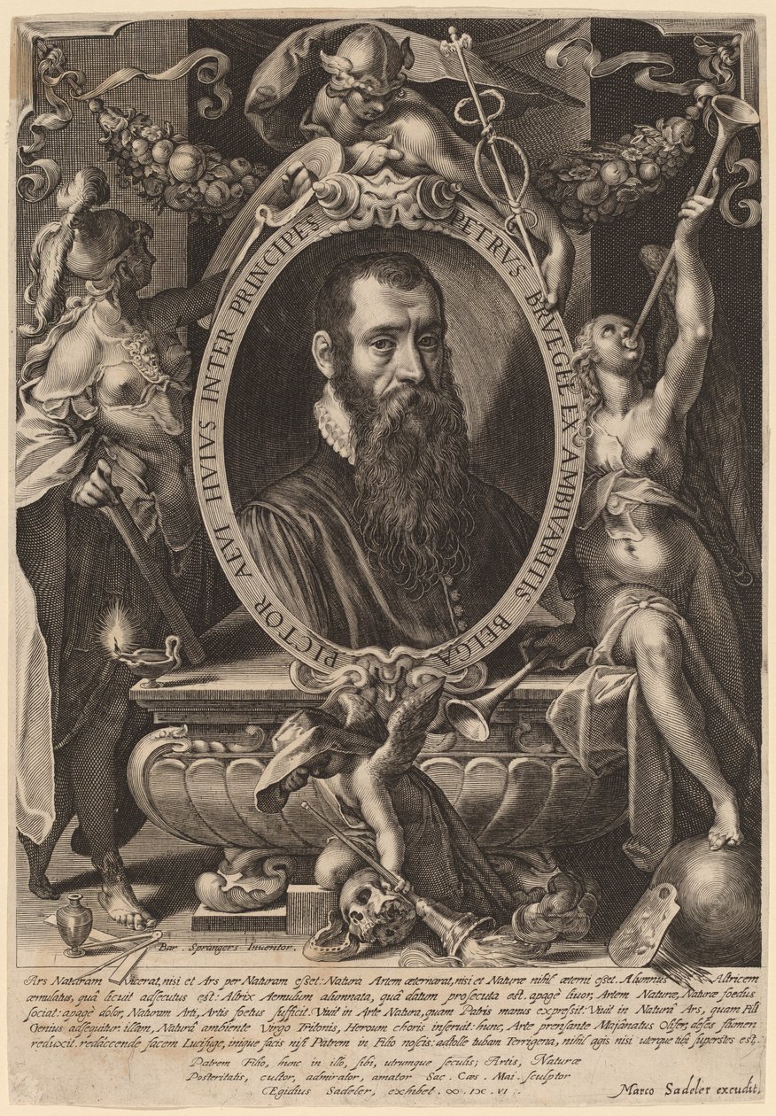 Pieter Brueghel, az ifjabb alkotó: Aegidius Sadeler II after Bartholomaeus Spranger