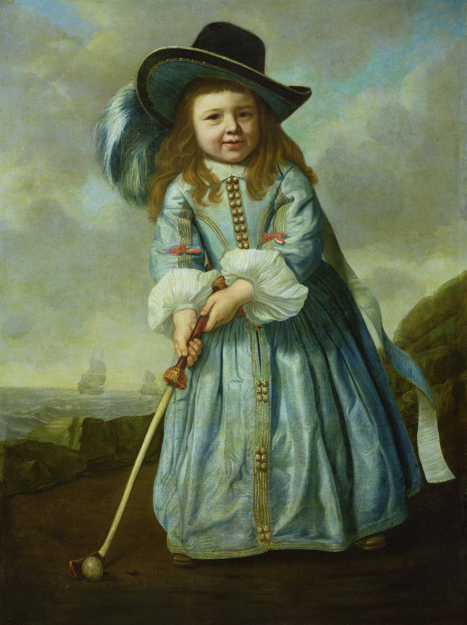 Golfozó gyerek alkotó: Aelbert Cuyp