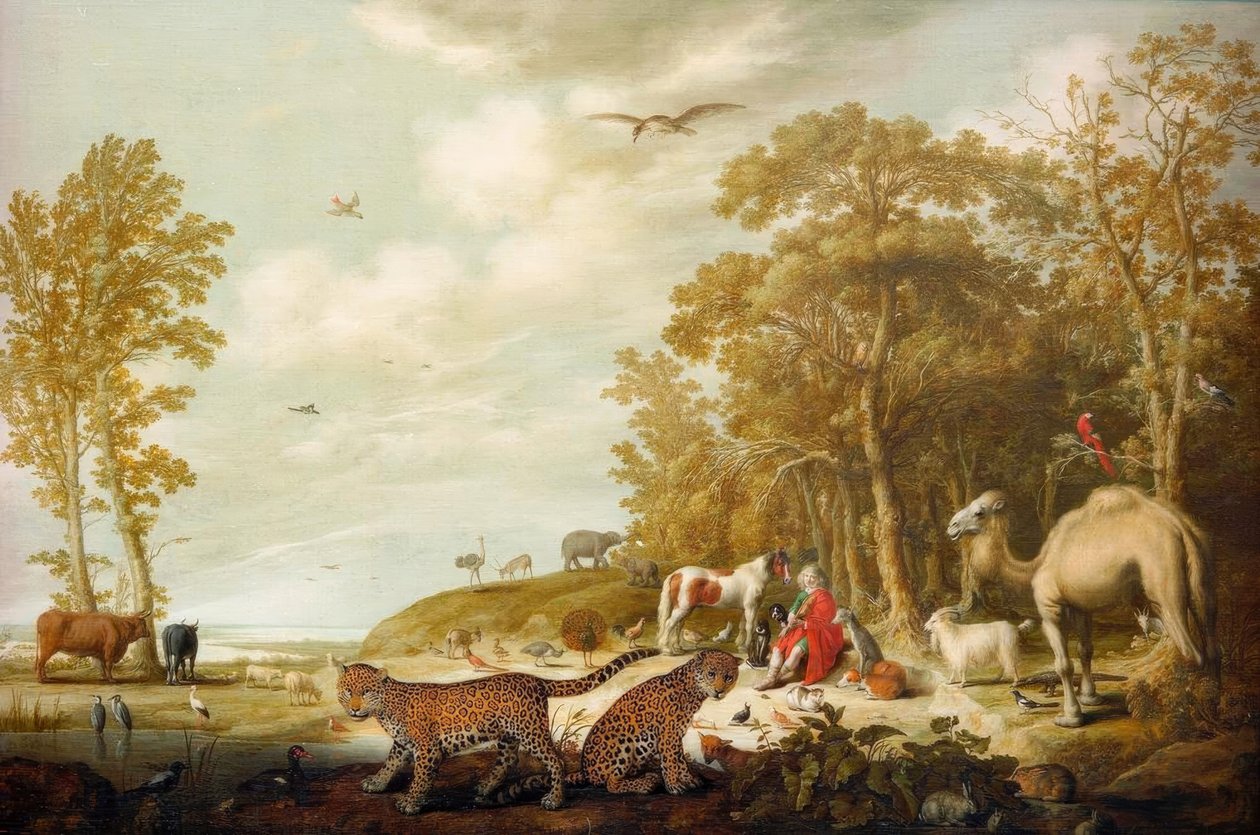 Orpheusz állatokkal egy tájban alkotó: Aelbert Cuyp
