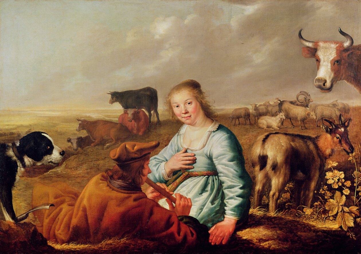Pásztori jelenet alkotó: Aelbert Cuyp