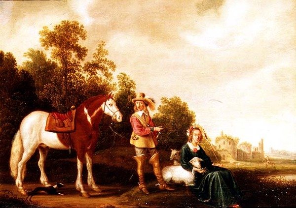 Granida és Daifilo alkotó: Aelbert (school of) Cuyp