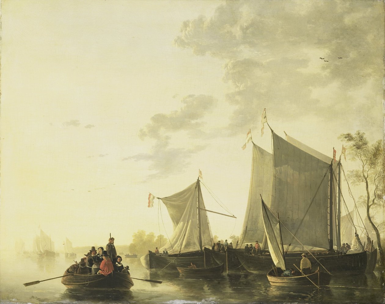 folyóranéző kilátás alkotó: Aelbert Cuyp (copy after)