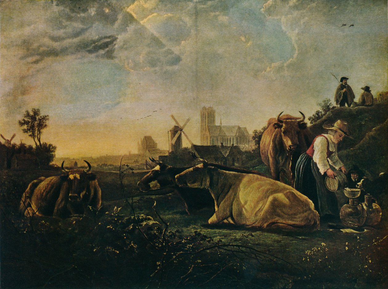 A nagy Dort, c1650 alkotó: Aelbert Cuyp