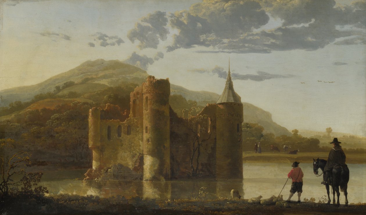 Ubbergen kastély, c. 1655 alkotó: Aelbert Cuyp