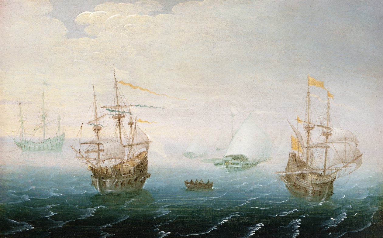 Szállítás Stormy Seasen alkotó: Aert van Antum