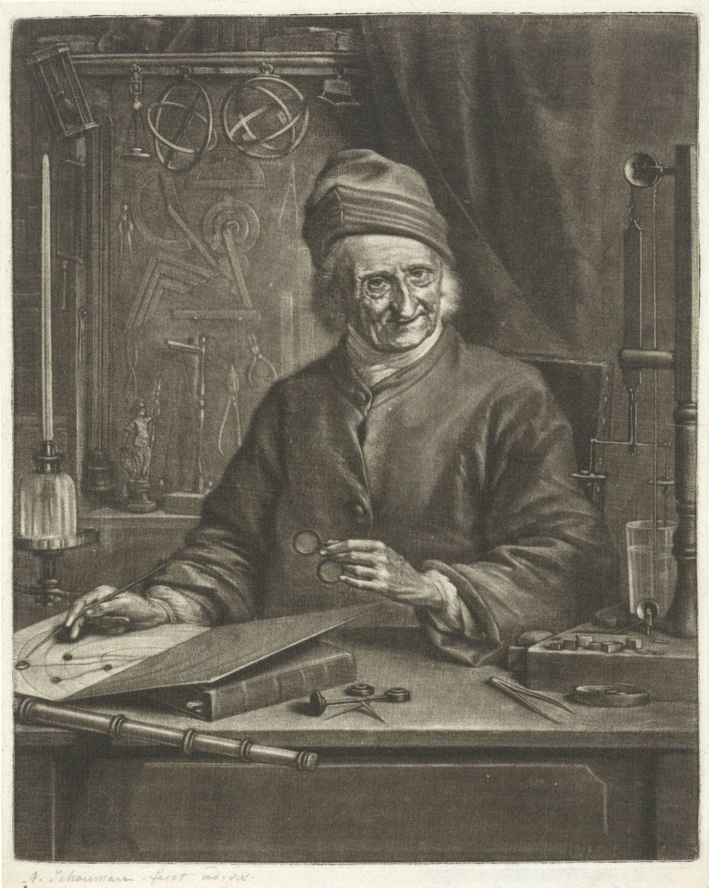 Egy portré Arnold Marcel alkotó: Aert Schouman