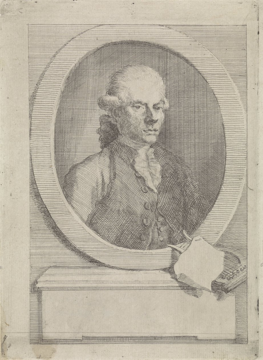 Jan van Os portréja alkotó: Aert Schouman