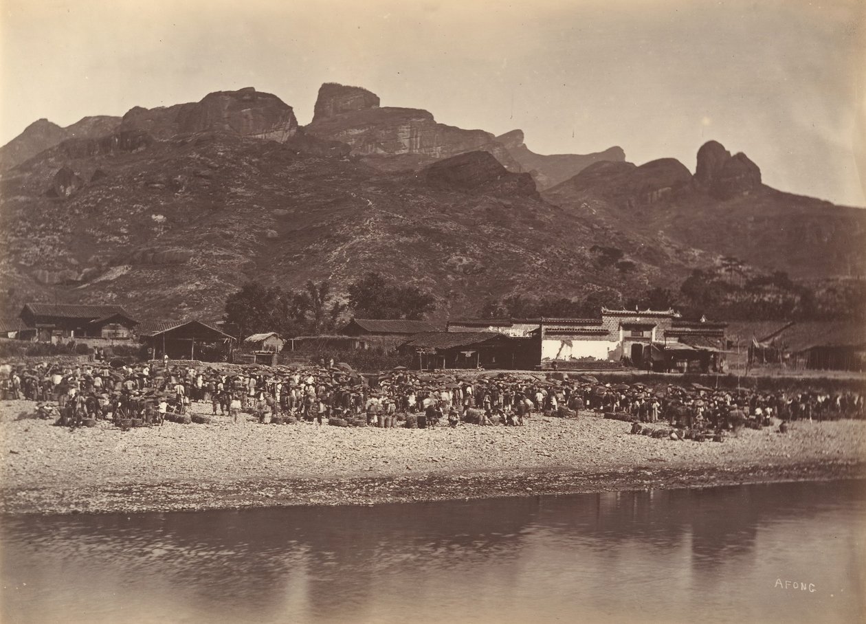 Kacsapiac, kb. 1869. alkotó: Afong Lai