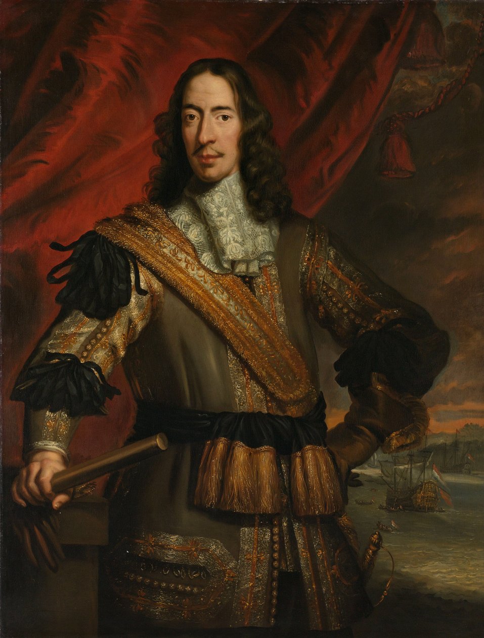 Cornelis de Witt portréja alkotó: Jan de Baen