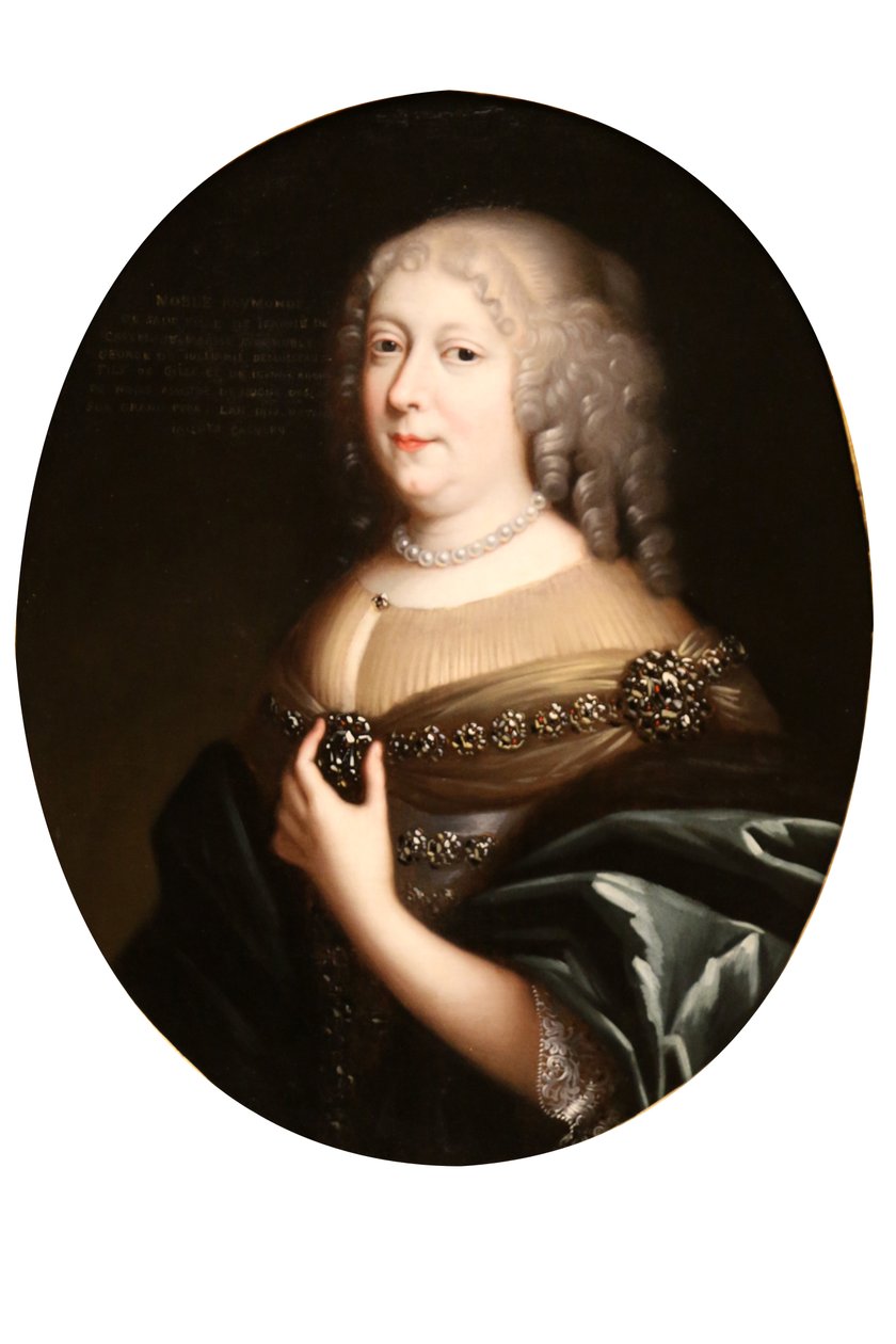Egy nő portréja alkotó: After Nicolas Mignard