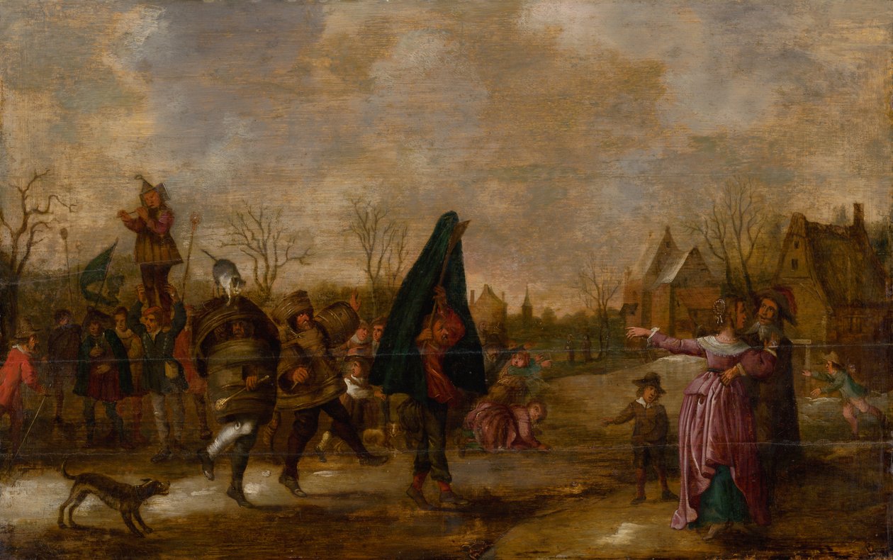 Farsangi felvonulás alkotó: After Adriaen van de Venne