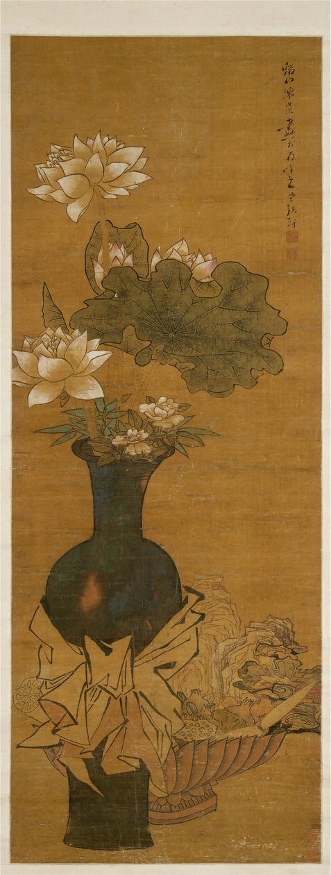 Virágváza. alkotó: After Chen Hongshou