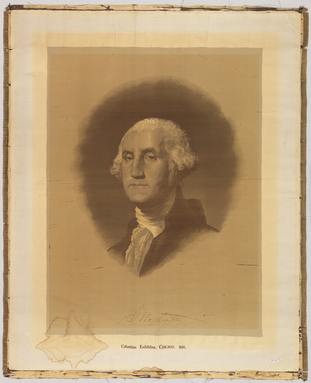 Szőtt portré alkotó: After Gilbert Stuart