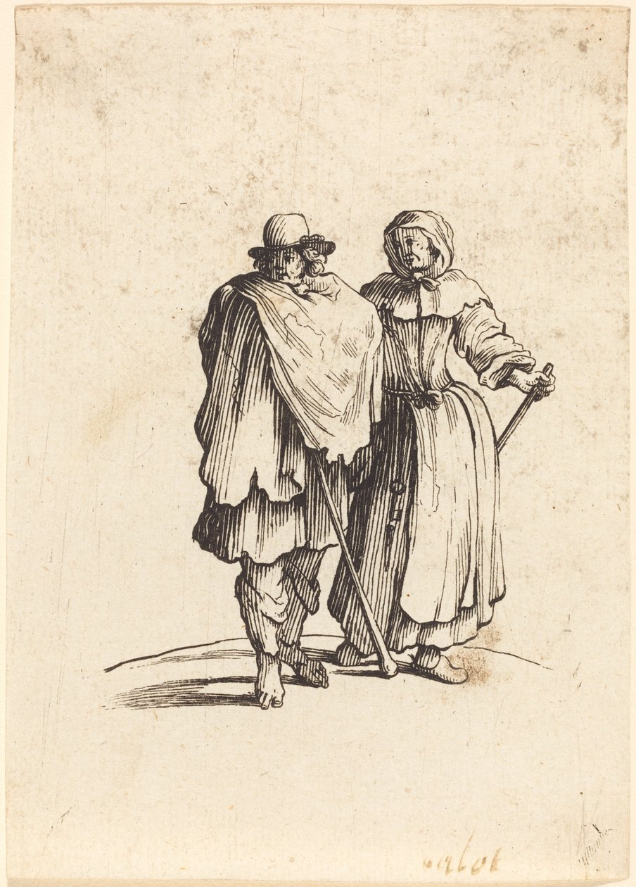 Koldus pár alkotó: After Jacques Callot