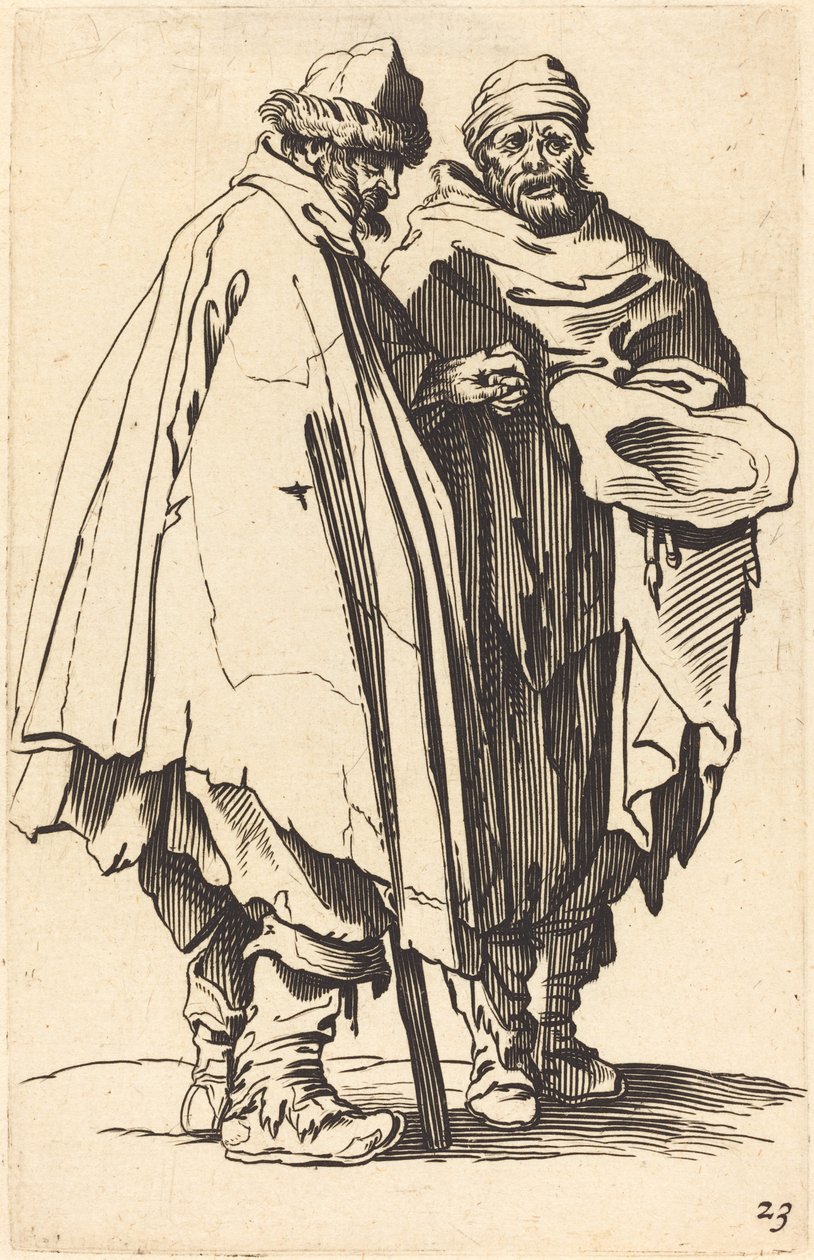 Vak koldus és társ alkotó: After Jacques Callot