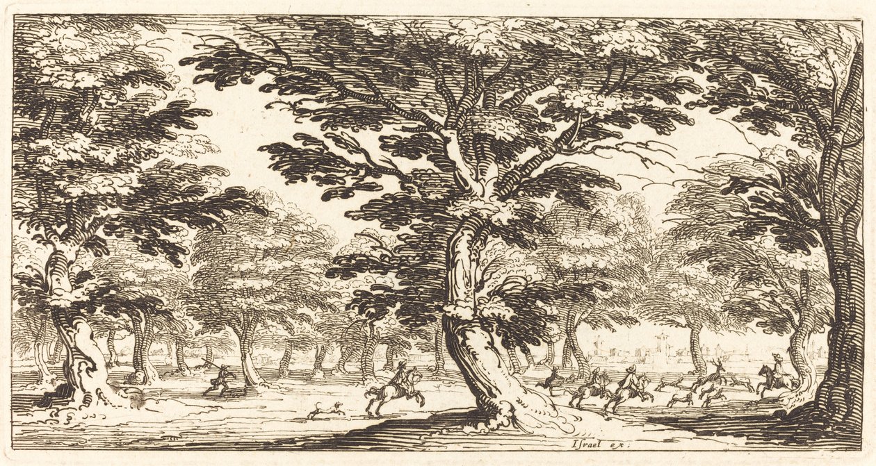 Tájkép alkotó: After Jacques Callot